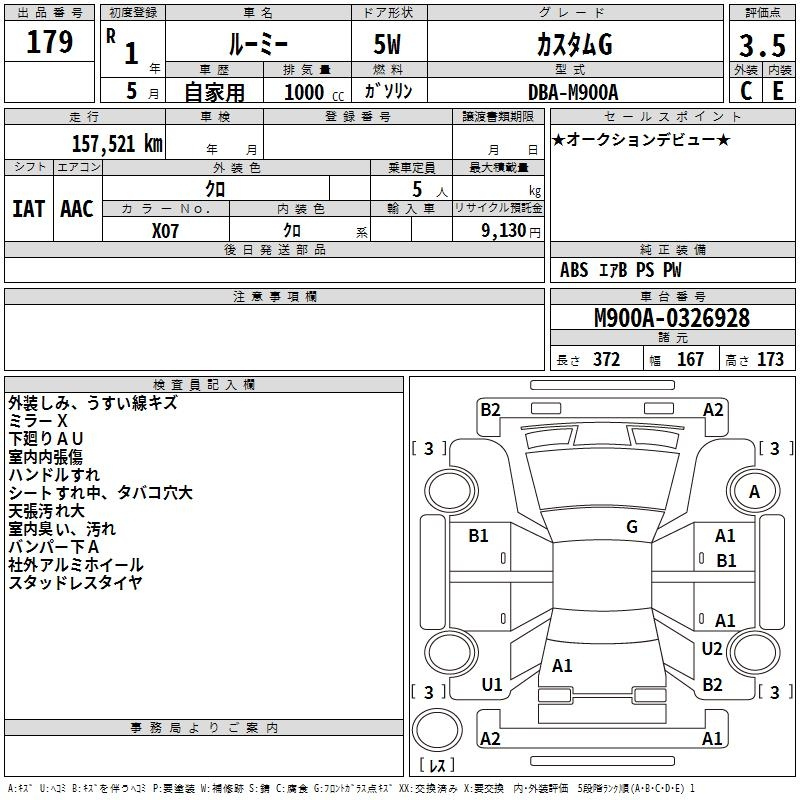 Аукционный лист