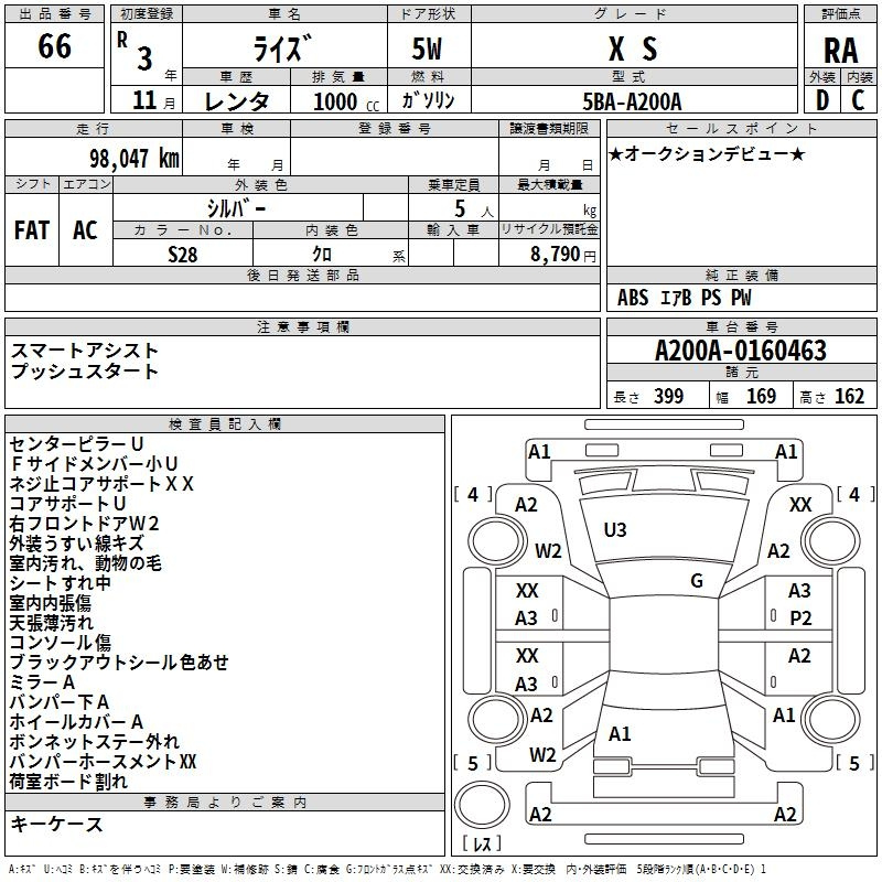 Аукционный лист