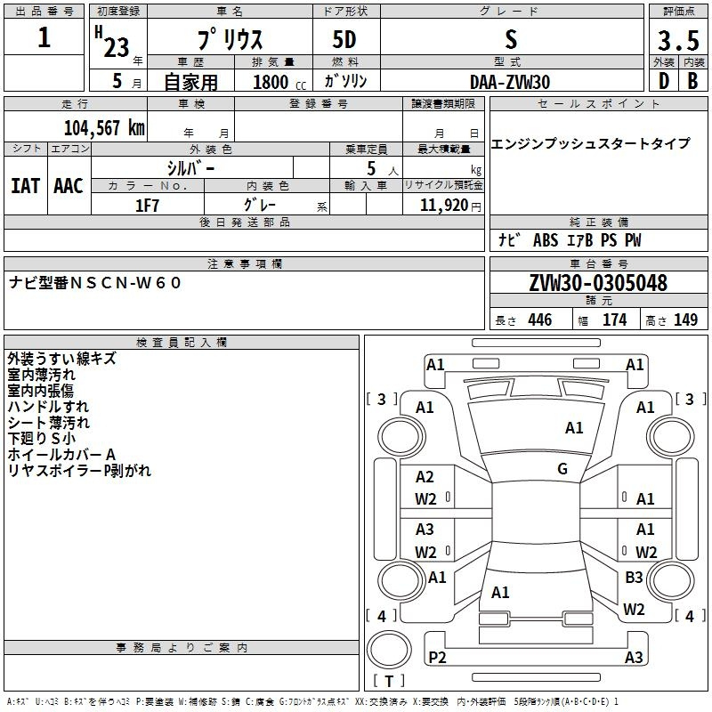 Аукционный лист