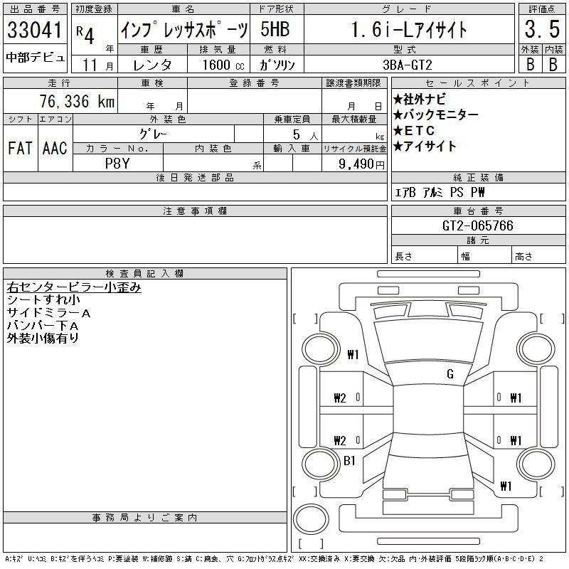 Аукционный лист TOYOTA HILUX 2021