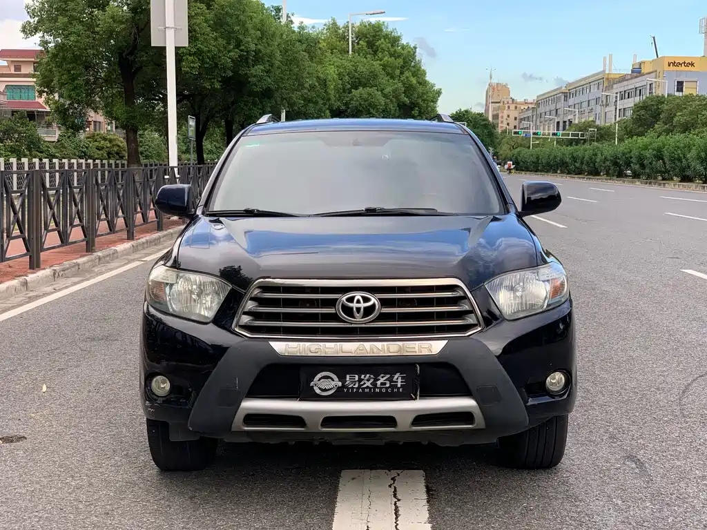 Аукционный лист TOYOTA HIGHLANDER 2009