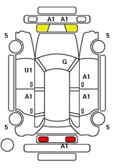 Аукционный лист HONDA FIT 2012