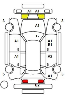 Аукционный лист HONDA FIT 2020