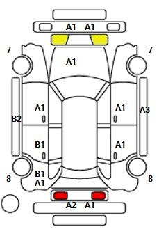 Аукционный лист TOYOTA PRIUS 2019