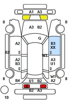 Аукционный лист TOYOTA HIACE VAN 2012