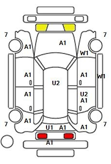 Аукционный лист HONDA FIT 2017