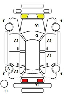 Аукционный лист TOYOTA PRIUS 2018