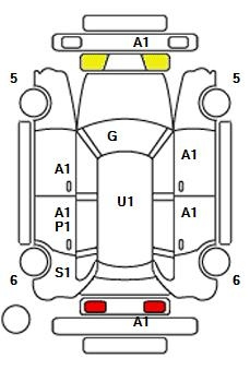 Аукционный лист TOYOTA VITZ 2017