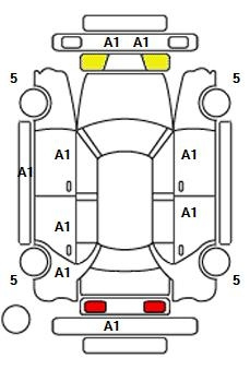 Аукционный лист TOYOTA COROLLA AXIO 2014