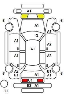 Аукционный лист TOYOTA COROLLA AXIO 2018