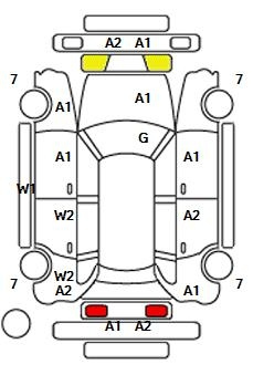 Аукционный лист TOYOTA VITZ 2020