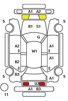 Аукционный лист TOYOTA ALLION 2009