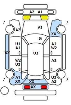 Аукционный лист TOYOTA COROLLA TOURING 2021