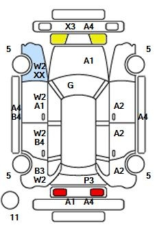 Аукционный лист TOYOTA PRIUS 2010
