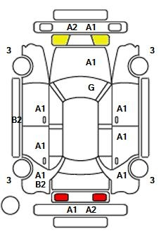 Аукционный лист TOYOTA COROLLA AXIO 2018
