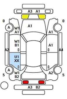 Аукционный лист BMW 5 SERIES 2010