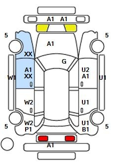 Аукционный лист HONDA FIT 2022