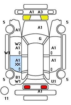 Аукционный лист SUZUKI SWIFT 2010