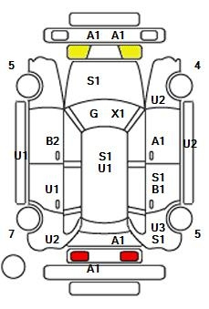 Аукционный лист HONDA FIT 2016