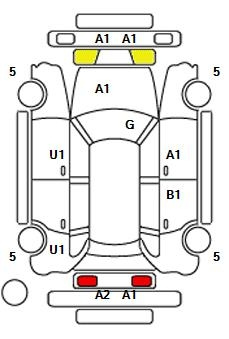 Аукционный лист HONDA FIT 2020