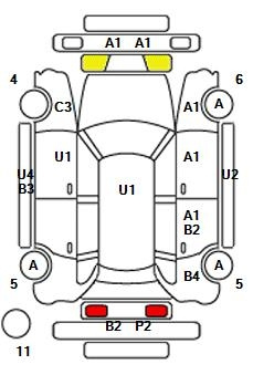 Аукционный лист TOYOTA RACTIS 2010