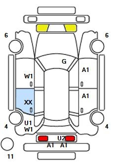 Аукционный лист TOYOTA HARRIER 2011
