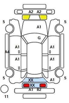 Аукционный лист TOYOTA VITZ 2008
