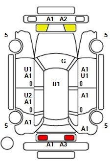 Аукционный лист HONDA FIT 2011
