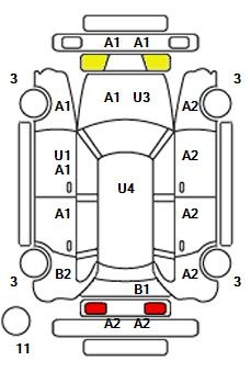 Аукционный лист TOYOTA HARRIER 2008