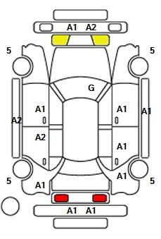 Аукционный лист AUDI A4 2014