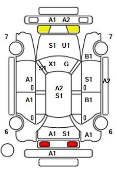 Аукционный лист TOYOTA COROLLA AXIO 2017