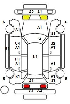 Аукционный лист HONDA FIT 2015