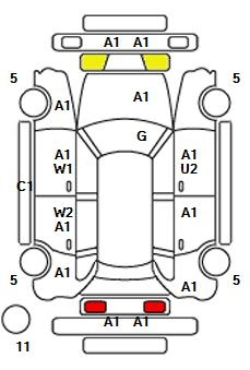 Аукционный лист NISSAN NOTE 2012
