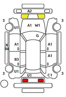 Аукционный лист HONDA FIT 2016