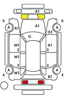 Аукционный лист AUDI A5 2022