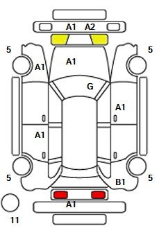 Аукционный лист VOLKSWAGEN GOLF VARIANT 2016