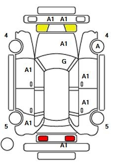 Аукционный лист AUDI A3 2013