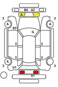 Аукционный лист AUDI A3 2016