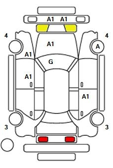 Аукционный лист AUDI A3 2015