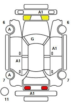 Аукционный лист AUDI A3 2014