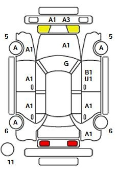 Аукционный лист AUDI A3 2014