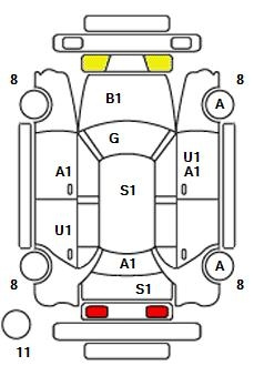 Аукционный лист SUBARU LEGACY B4 2009
