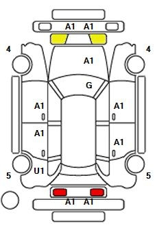 Аукционный лист VOLVO V40 2017