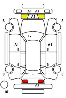 Аукционный лист MERCEDES BENZ G CLASS 2016