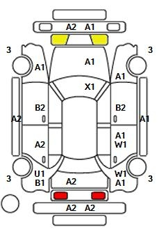 Аукционный лист TOYOTA COROLLA AXIO 2020