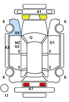Аукционный лист TOYOTA YARIS 2022