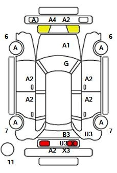 Аукционный лист TOYOTA PRIUS 2012