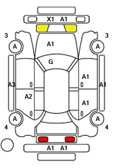 Аукционный лист MERCEDES BENZ CLA CLASS 2015