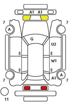 Аукционный лист VOLKSWAGEN GOLF 2014