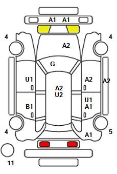 Аукционный лист TOYOTA VITZ 2019